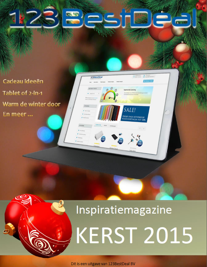 Op zoek naar leuke kerstcadeau ideeën? Lees dan snel ons Inspiratie magazine Magazine vol met kerstcadeau ideeën
