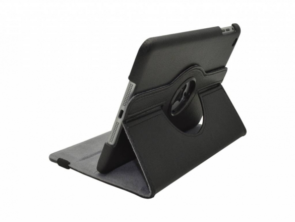 Affordable swivel case with a 360 degree rotating stand. Available in several colours Custom-made swivel case for the Apple iPad Mini