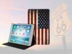 USA style Book Case for with vintage American Flag