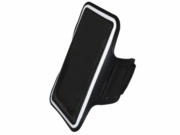 Playing sports and wanting your at hand? This sportband is ideal for when you are exercising! Sportband for the