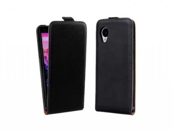 Genuine leather Flip Case custom-made for the Nexus 5 Genuine Leather Nexus 5 Flip Case