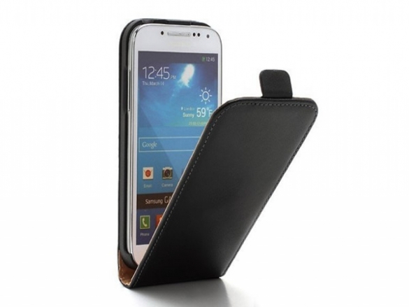 High quality custom-made leather phone case for your Samsung Galaxy S4 Mini Leather Flip Case for Samsung Galaxy S4 Mini