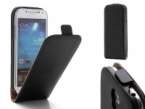 Leather Flip Case for Samsung Galaxy S4 Mini