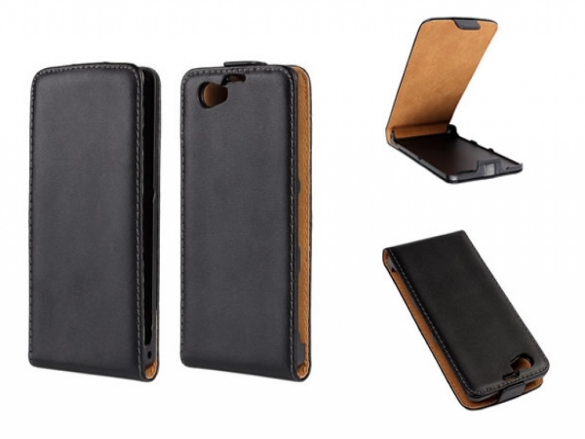 High quality custom-made leather phone case for your Sony Xperia Z1 Compact Leather Flip Case for Sony Xperia Z1 Compact