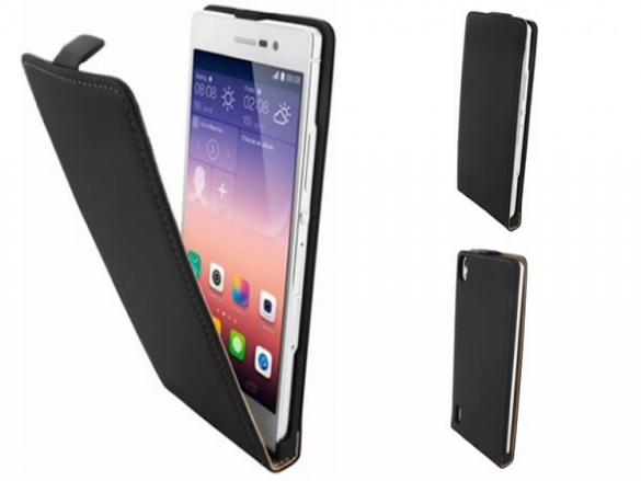 Custom-made leather phone cover for your Huawei Ascend P7 Leather Flip Case for Huawei Ascend P7