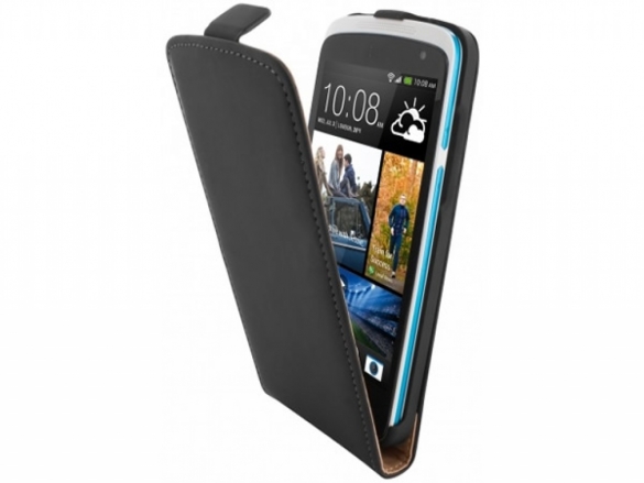High quality custom-made leather phone case for your HTC Desire 601 Leather Flip Case for HTC Desire 601