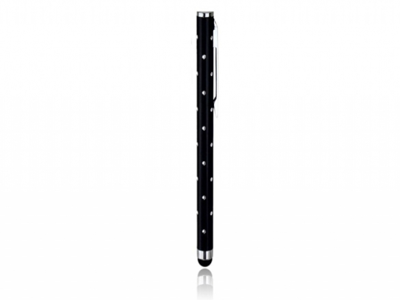 Black Stylus with sparkling Polka-dots, suitable for Polka-dot Stylus for