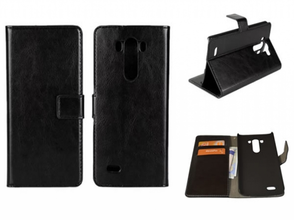 Custom-made leather Wallet Case for your LG G3 Leather Wallet Book Case for LG G3