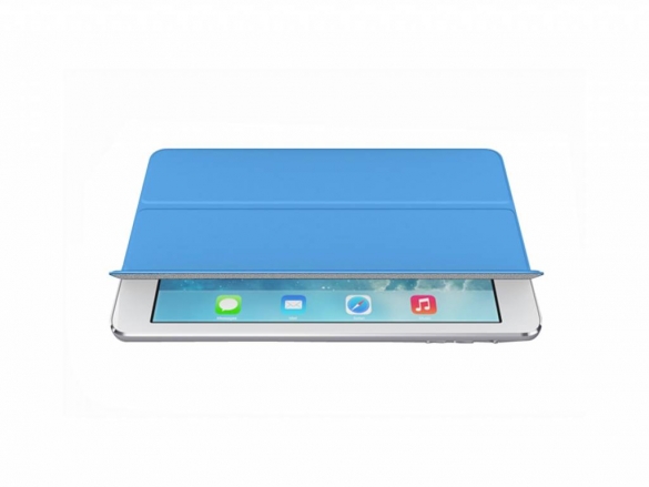 Custom-made smart cover with sleepfunction and foldable stand. Trendy protection for your iPad Air screen. Smart Cover for the iPad Air