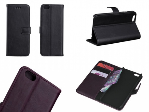 Luxurious leather phone cover custom-made for your Business Wallet Book Case