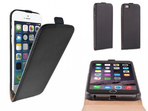 Custom-made leather case for . Slim-fit and optimal protection. Leather Flip Case