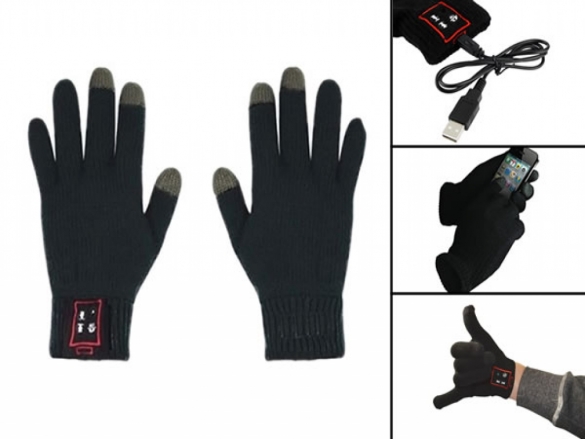 Nice warm hands in winter temperatures? We made it easy with these Bluetooth Gloves! Bluetooth gloves, both warm hands and handsfree calling using your