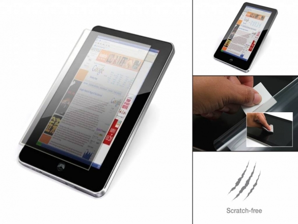 No more greasy fingerprints on your tablet screen, simply by using this handy screen protector. An essential accessory to protect your screen! Ultra-Clear 10.1 inch Screen Protector for the
