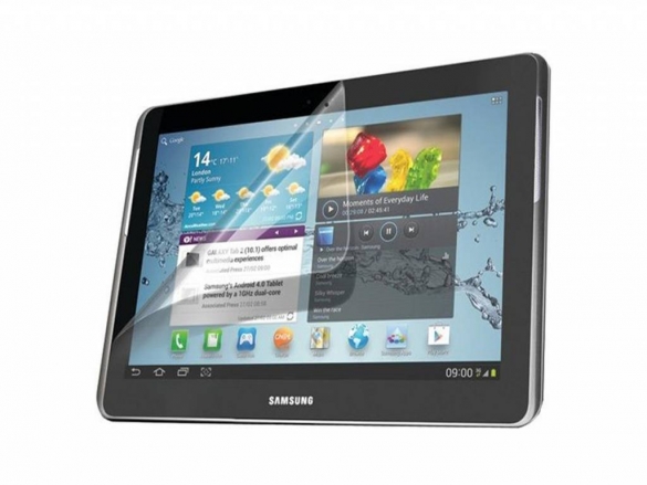 No more greasy fingerprints on your tablet screen, simply by using this handy screen protector. An essential accessory to protect your screen! Fully Transparent 10.1 inch Screen Protector for the