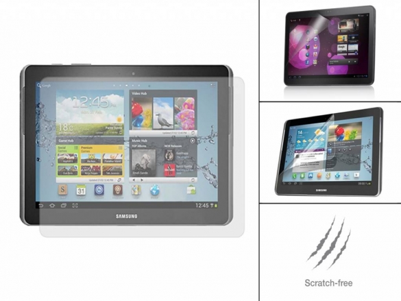 No more greasy fingerprints on your tablet screen, simply by using this handy screen protector. An essential accessory to protect your screen! Fully Transparent 10.1 inch Screen Protector for the