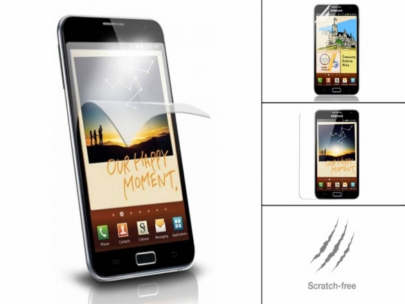 No more greasy fingerprints on your phone screen, simply by using this handy screen protector. An essential accessory to protect your screen! Fully Transparent Screen Protector for