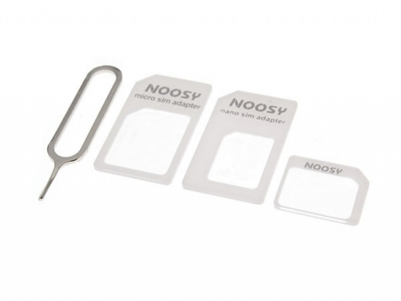 Handige 3-in-1 sim adapter set voor Nano en Micro simkaarten. Geschikt voor Cat B15q Simkaart adapter set