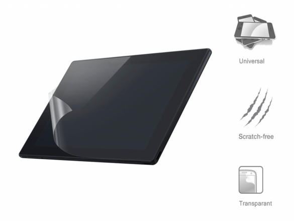 No more greasy fingerprints on your tablet screen, simply by using this handy screen protector. An essential accessory to protect your screen! Fully Transparent 9.7 inch Screen Protector for the
