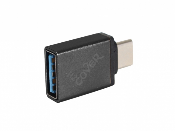 Verloopstekker voor het aansluiten van accessoires met een normale USB stekker op de USB-C poort van uw Razer Phone Converter USB-C naar normaal USB-A 3.0