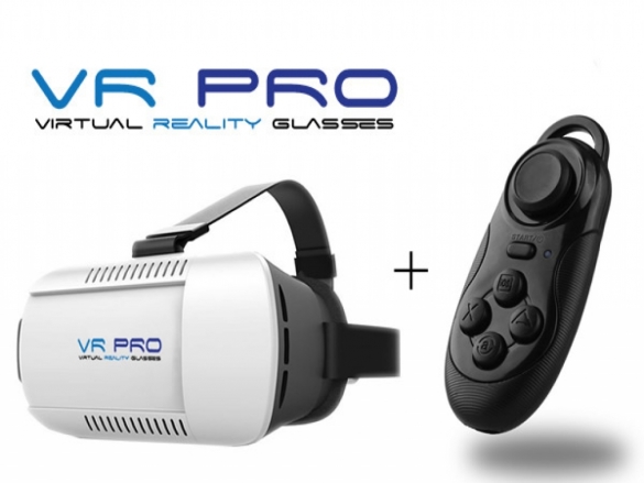 Professionele 3D VR PRO bril geschikt voor uw Xiaomi Redmi 3s. Voor een echte Virtual Reality ervaring. Kijk 360 graden om u heen. VR PRO Virtual Reality bril Xiaomi Redmi 3s