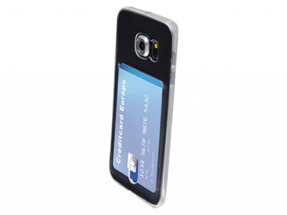Transparent TPU case with card slot. Custom-made for the Wallet TPU Case