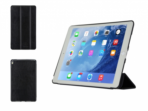 Custom-made Case for your for optimal protection. Featuring sleep-/wakefunction, Multi-stand and cut-outs. Smart Case black