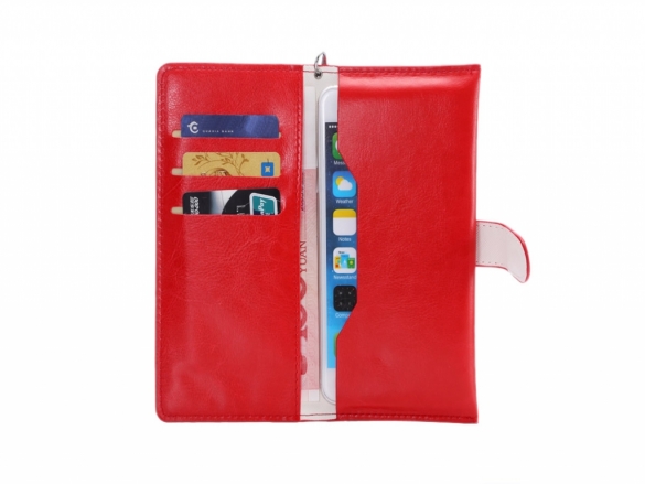 Universal XL smartphone case and wallet in on Wallet Bag for