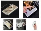 Custom-made Silicone phone cover with mirror