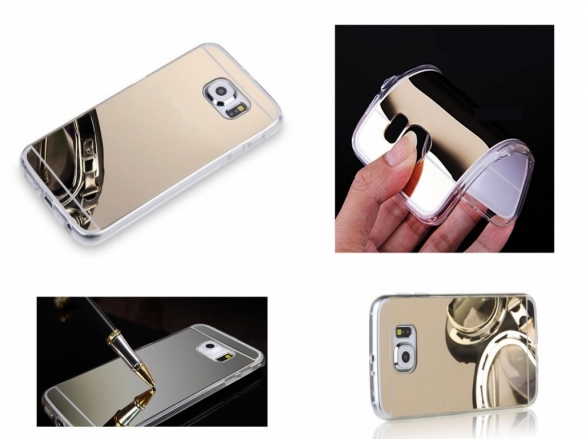 Custom-made Silicone phone cover with mirror Custom-made Silicone phone cover with mirror