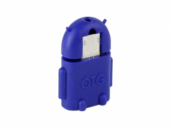 Deze universele OTG verloopstekker heeft een verloop van female (vrouwelijk) USB A 2.0 naar male (mannelijk) Micro USB, ook wel 5 pins USB B genoemd Android robot female USB to micro USB male voor Universeel Universeel