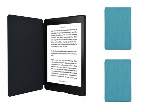 First Class wood-style PU leather cover with a SlimFit Hard Case. Designed for the eReader. SlimFit Case