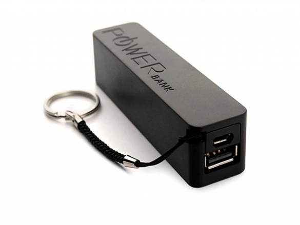 Draagbare PowerBank voor het onderweg opladen van uw smartphone Mobile Power Bank A5 2600 mAh