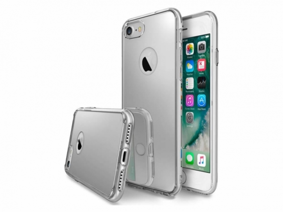 Custom-made Silicone phone cover with mirror Custom-made Silicone phone cover with mirror