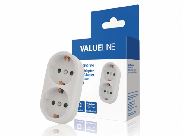 2-Way splitter/adapter for all your appliances 2-Way splitter, EU
