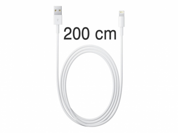 Original Apple Lightning to USB Cable (2 meter) for your Lightning to USB Cable (2 m) for