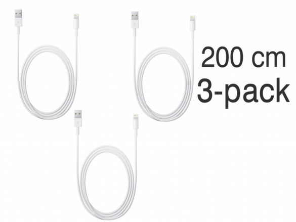 Original Apple Lightning to USB Cable (2 meter) for your Lightning to USB Cable (2 m) for