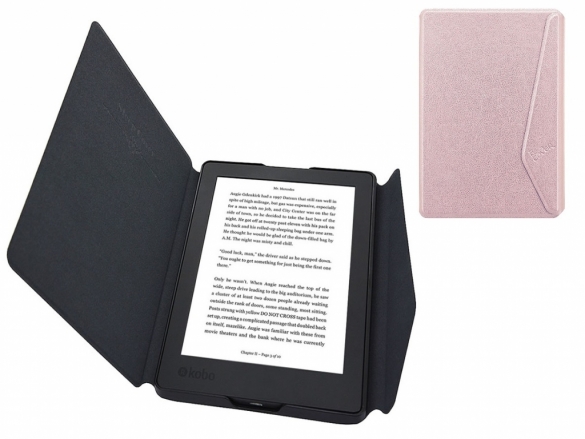 type% case, rose-gold. Perfect to protect your Kobo type% slimfit shell case, rose-gold sleepcover