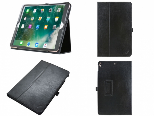 Custom-made case for your . Featuring a practical stand and sleep-/wake mode. Stand Case Zwart