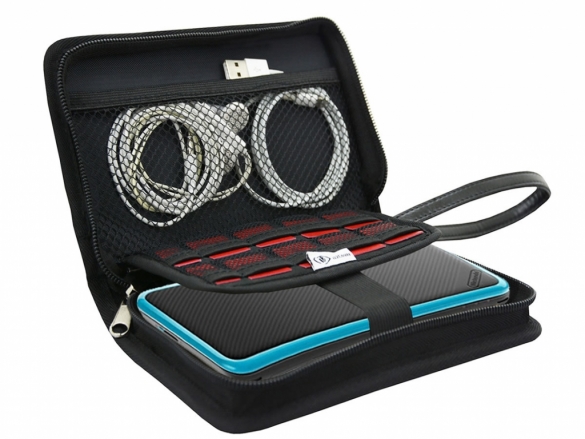 Nintendo 2DS XL or 3DS XL Premium Case with additional Storage space Nintendo 2DS XL or 3DS XLcase