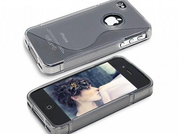 This flexible and ultra-thin skin case is custom-made for the . Available in transparent with an elegant S-Line pattern on the rear. Custom-made Silicone phone cover