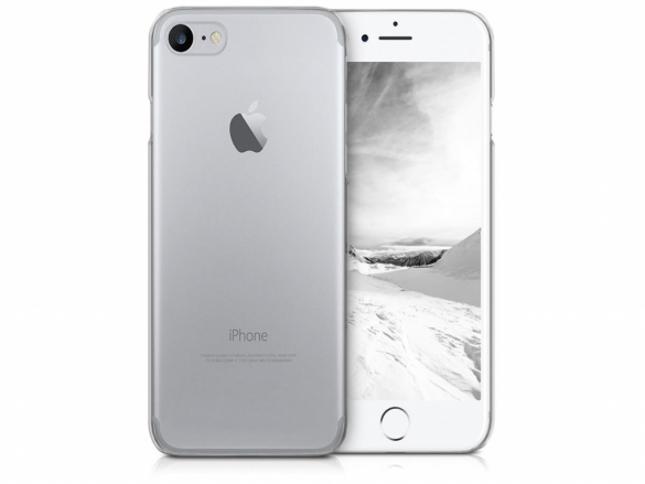 Apple iphone 7 + transparant Hard Case Apple iphone 7 + transparant