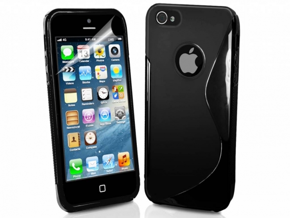The flexible gel cover gives your phone a superior look, with an elegant two-tone S-Line pattern on the rear in either white or black. Custom-made Silicone phone cover