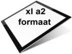 XL A2 LED licht Lichtbak / Tekentafel / Lichttafel / Lightpad Pro