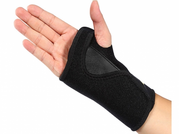 Polsbrace Carpale / Carpaal Tunnel Sydroom / CTS Pols Brace / Polsbandage / Polsstabilisator met spalk voor extra ondersteuning, ook bij artritis, artrose, reuma en tendinitis Polsbrace