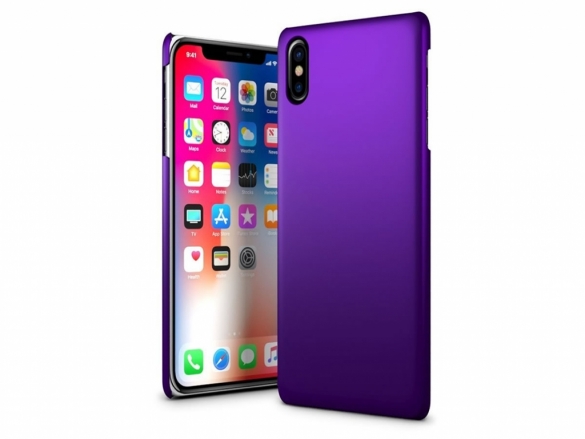 Apple iphone X Purple Hard Case Apple iphone X Purple