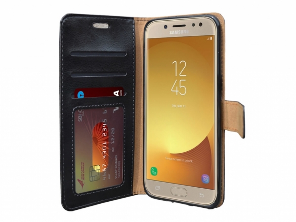 Custom-made leather Wallet Case for your Samsung Galaxy J5 (2017) Leather Wallet Book Case for Samsung Galaxy J5 (2017)