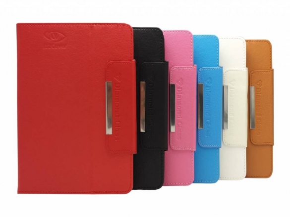 The universal PU leather case has a premium look, Its effective fastening system ensures a reliable and secure fit for your Universal 7 inch XL Diamond Class Case for the