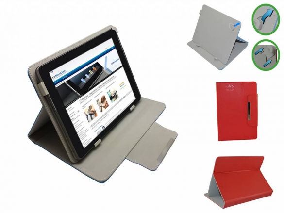 The universal PU leather case has a premium look, Its effective fastening system ensures a reliable and secure fit for your Universal 7 inch XL Diamond Class Case for the