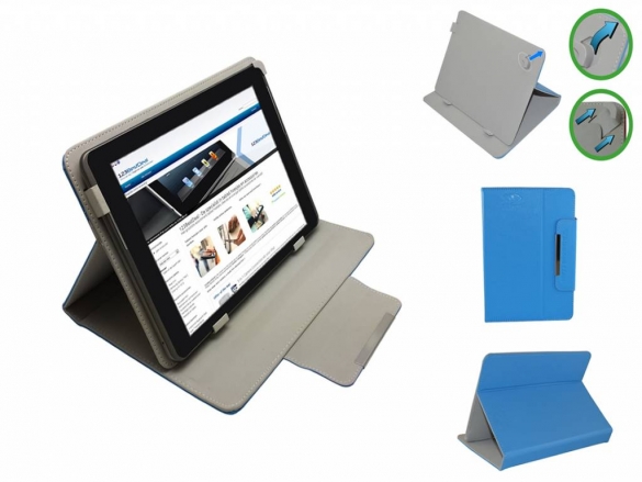 The universal PU leather case has a premium look, Its effective fastening system ensures a reliable and secure fit for your Universal 7 inch XL Diamond Class Case for the
