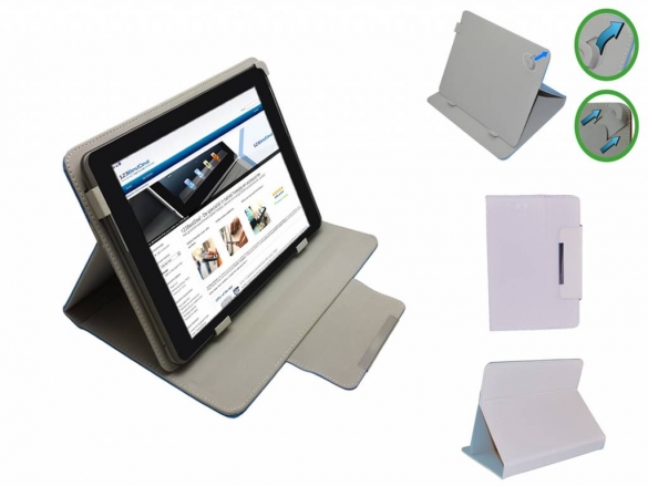 The universal PU leather case has a premium look, Its effective fastening system ensures a reliable and secure fit for your Universal 7 inch XL Diamond Class Case for the